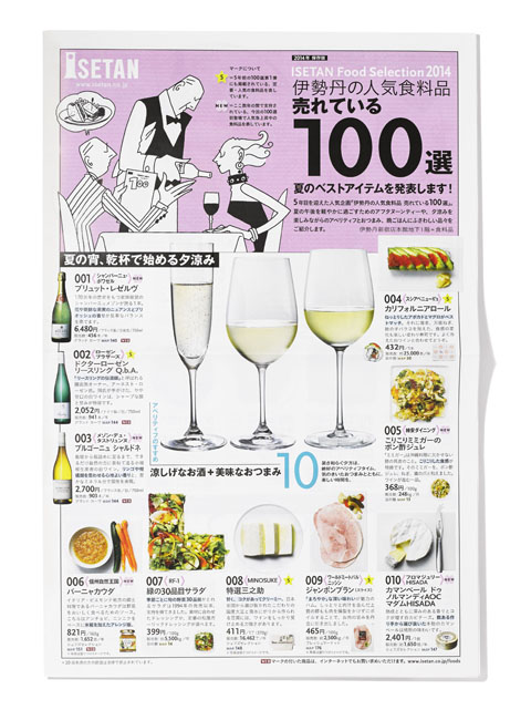 伊勢丹の人気食料品 売れている100選